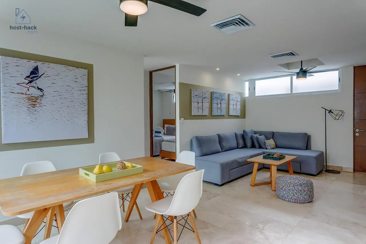 Apartmán Peaceful Rooftop With Pool Close To The 5Th Avenue - Danzamar 8 Playa del Carmen Mexiko