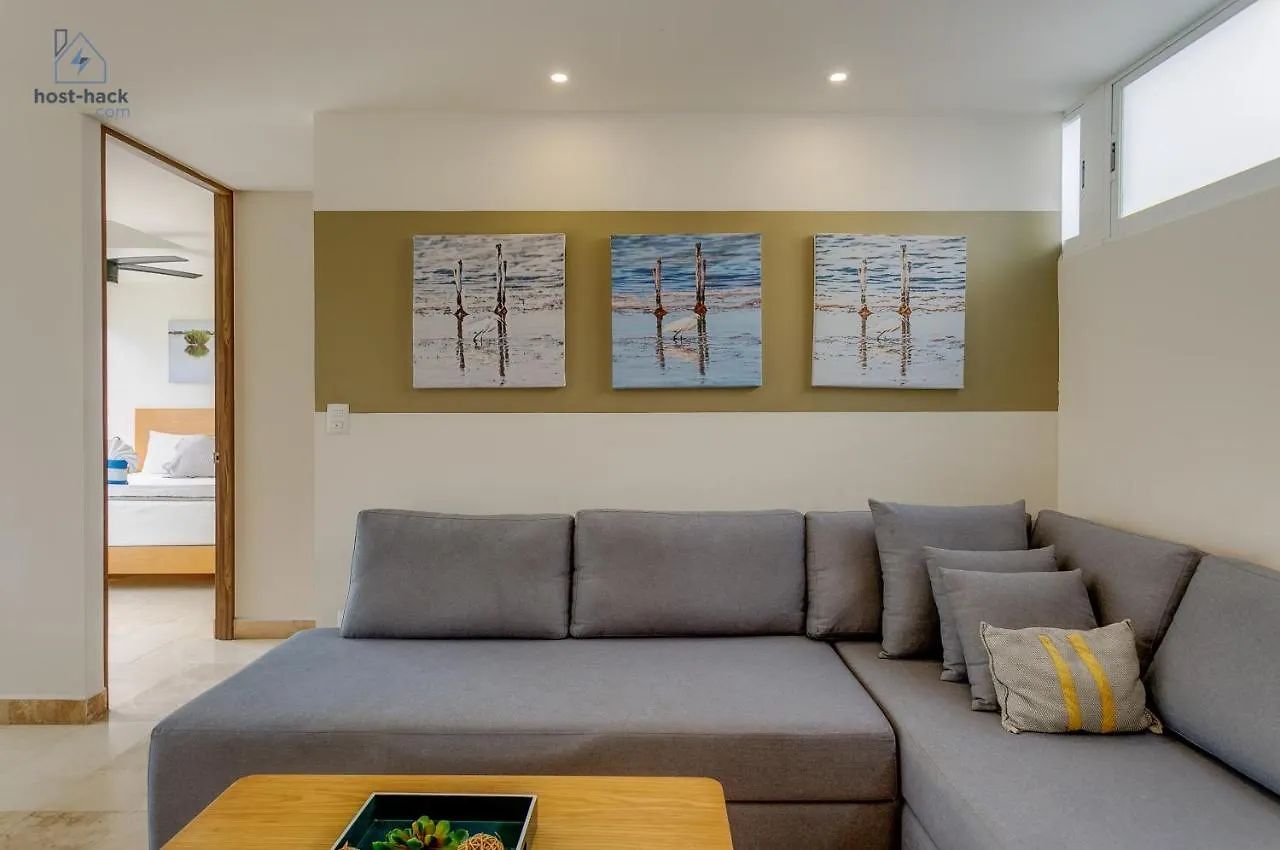 Apartmán Peaceful Rooftop With Pool Close To The 5Th Avenue - Danzamar 8 Playa del Carmen