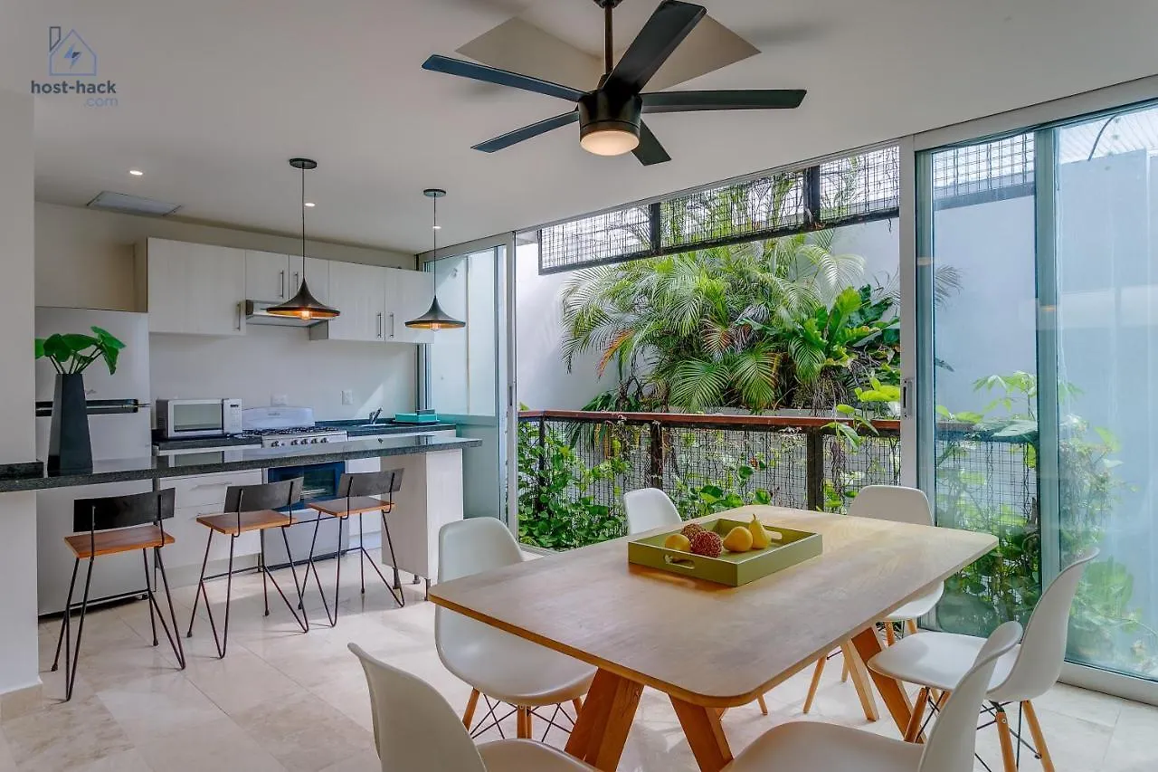 פלאייה דל כרמן Peaceful Rooftop With Pool Close To The 5Th Avenue - Danzamar 8 דירה